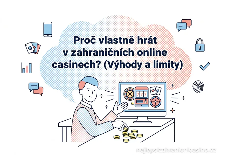 Proč vlastně hrát v zahraničních online casinech? (Výhody a limity)